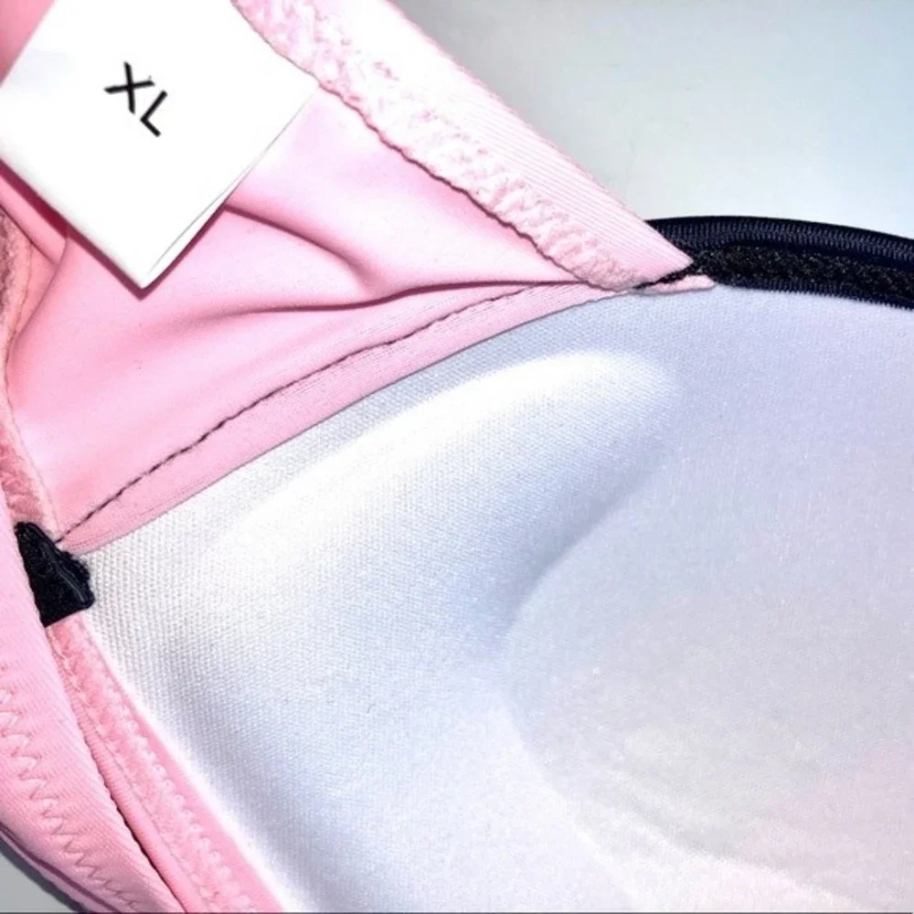 Pink and Aqua Medallion Two Piece Bikini Size XL Juniors - Picture 4 of 7